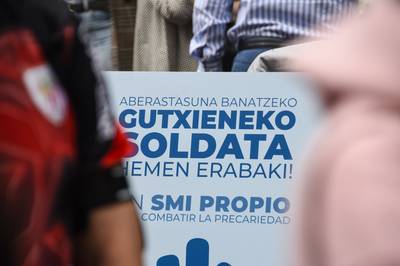 Sindikatuek Eusko Jaurlaritzaren, EAJren eta PSE-EEren aurrean protesta egingo dute